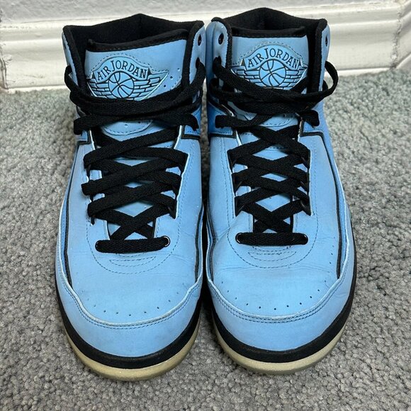 Nike Air Jordan 2 Retro QF University Blue / Black Sneakers - 2010 - Men's 8.5 - Picture 5 of 14